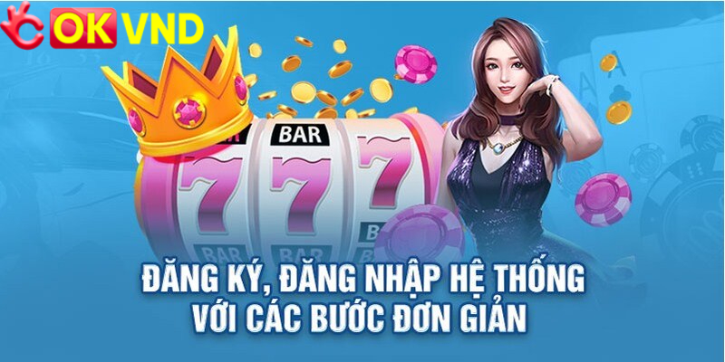 Giao diện đăng nhập okvnd an toàn